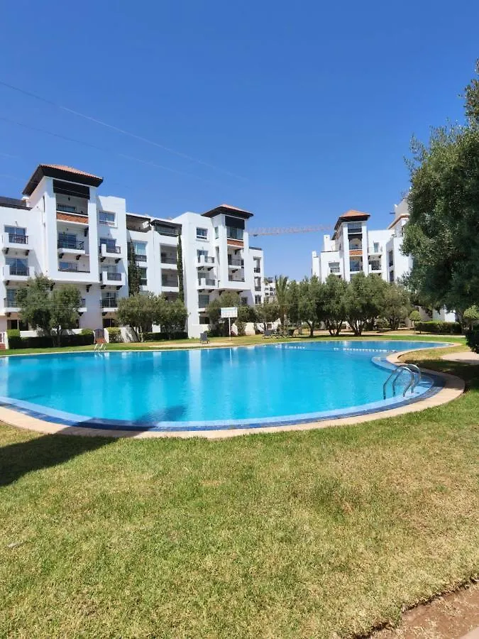 Apartmán Cosy, Plein Sud Et Vue Piscine Pour Famille Agádír