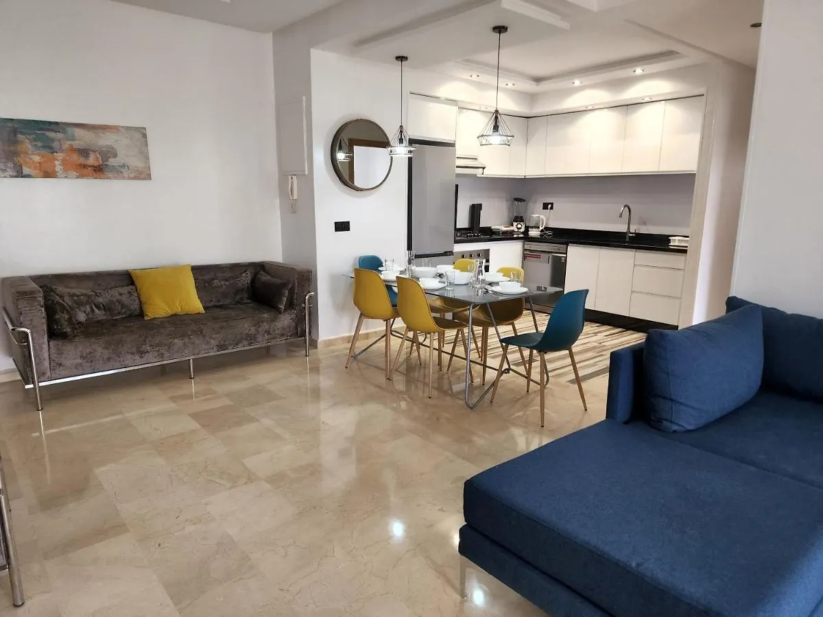 Apartmán Cosy, Plein Sud Et Vue Piscine Pour Famille Agádír