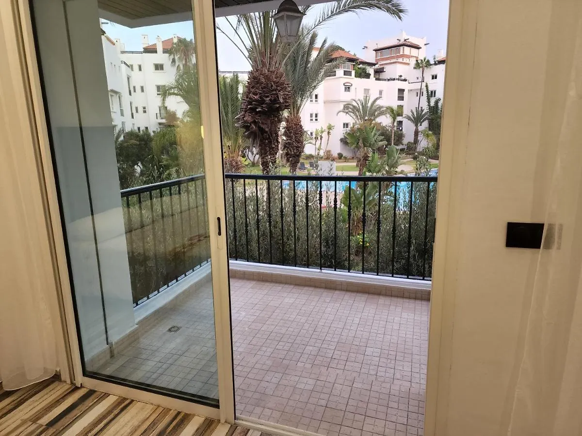 Cosy, Plein Sud Et Vue Piscine Pour Famille Lägenhet Agadir
