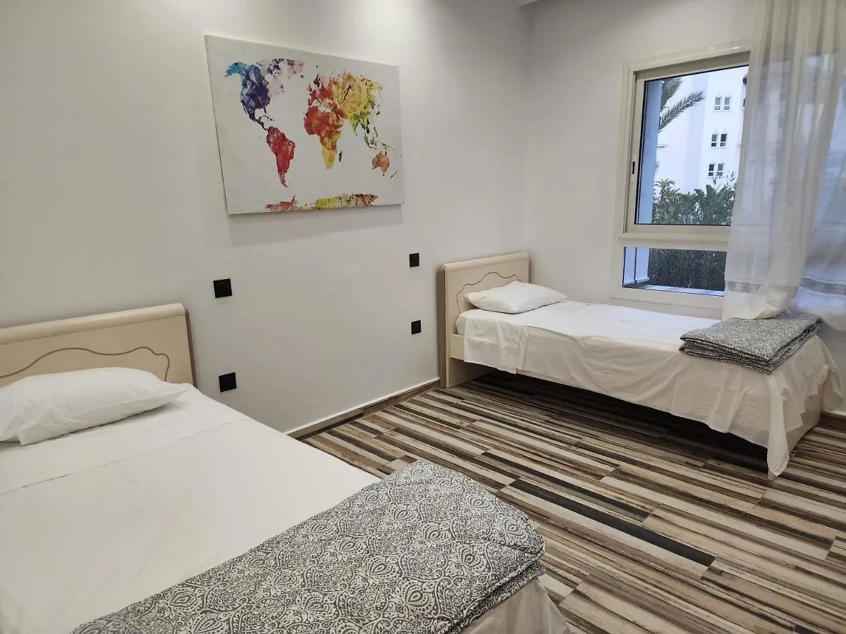 Cosy, Plein Sud Et Vue Piscine Pour Famille Lägenhet Agadir