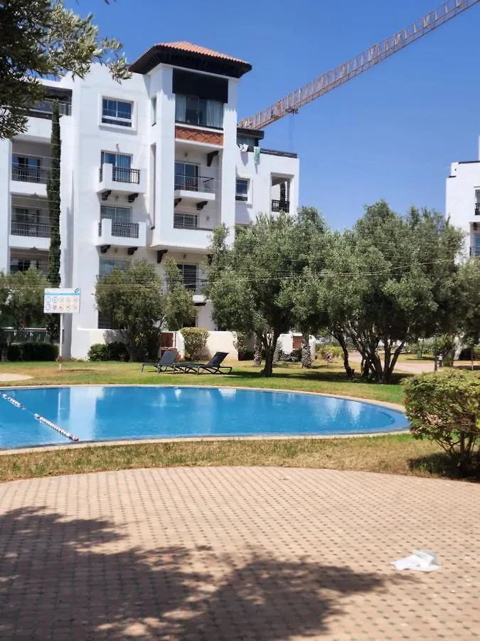 Cosy, Plein Sud Et Vue Piscine Pour Famille Lägenhet Agadir 0*,