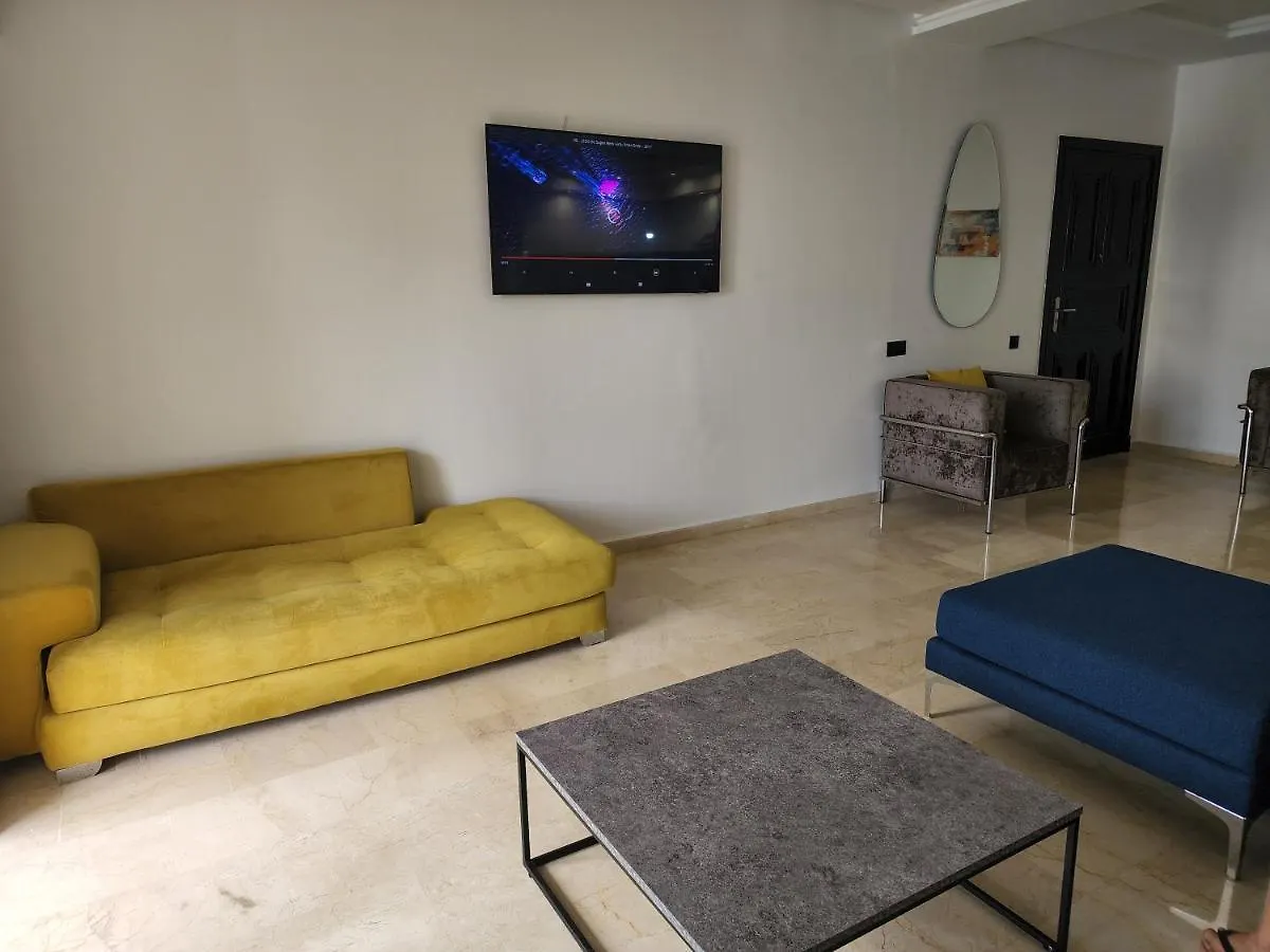 Cosy, Plein Sud Et Vue Piscine Pour Famille Lägenhet Agadir