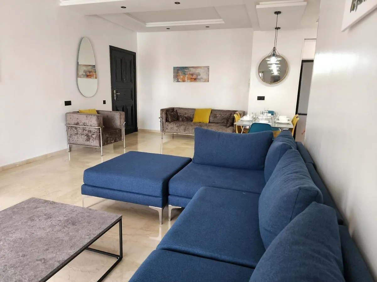 Cosy, Plein Sud Et Vue Piscine Pour Famille Lägenhet Agadir
